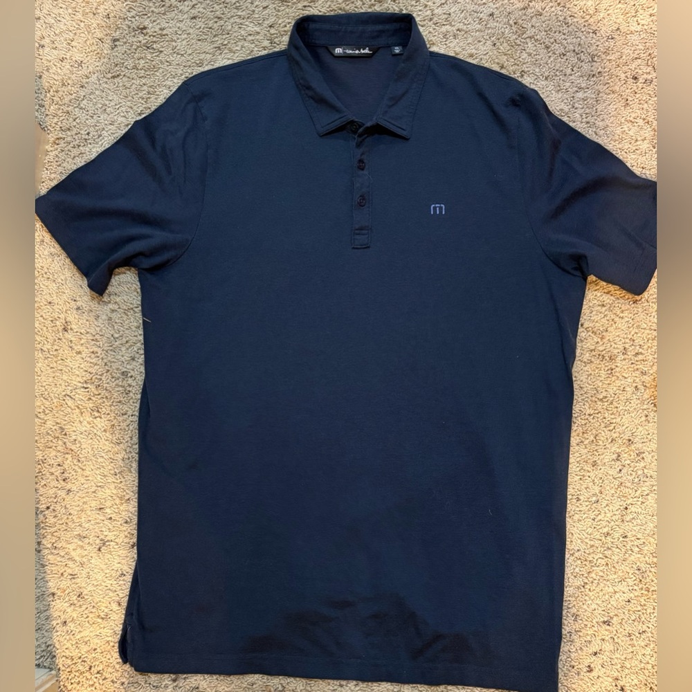 Travis Matthew Navy Polo XXL